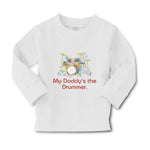 Baby Clothes My Daddy's The Drummer Dad Father's Day Boy & Girl Clothes Cotton - Cute Rascals