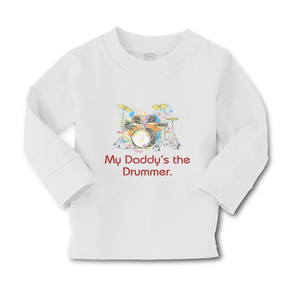 Baby Clothes My Daddy's The Drummer Dad Father's Day Boy & Girl Clothes Cotton - Cute Rascals