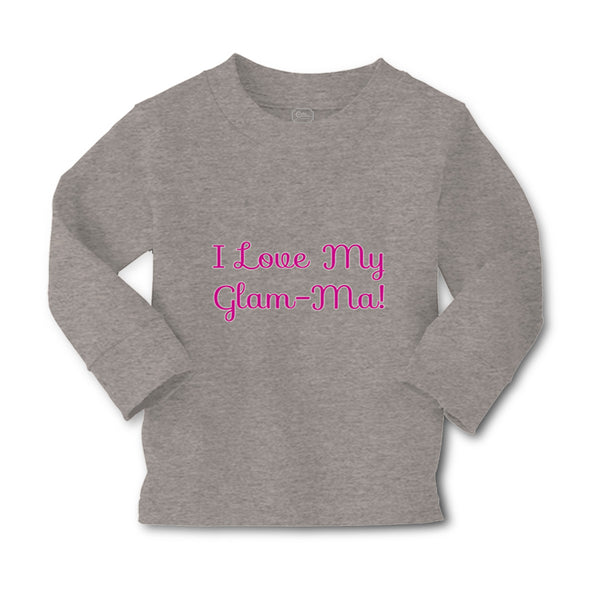 Baby Clothes I Love My Glam - Ma! Grandmother Grandma Boy & Girl Clothes Cotton - Cute Rascals