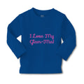 Baby Clothes I Love My Glam - Ma! Grandmother Grandma Boy & Girl Clothes Cotton