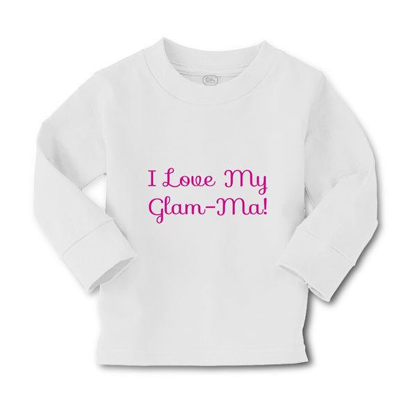 Baby Clothes I Love My Glam - Ma! Grandmother Grandma Boy & Girl Clothes Cotton - Cute Rascals