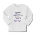 Baby Clothes I Have An Angel Watching over Me. I Call Him Great Grandpa Cotton