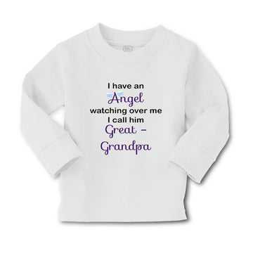 Baby Clothes I Have An Angel Watching over Me. I Call Him Great Grandpa Cotton