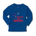 Baby Clothes Hooked on Daddy Fishing Fisherman Dad Father's Day Cotton