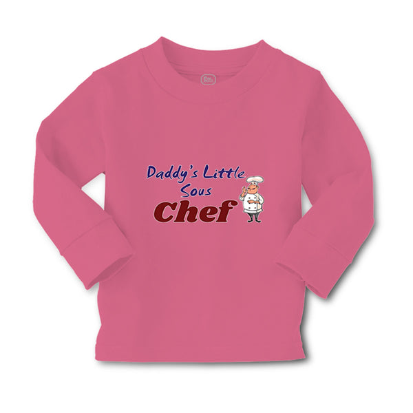 Baby Clothes Daddy's Little Sous Chef Cooking Dad Father's Day Cotton - Cute Rascals
