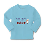 Baby Clothes Daddy's Little Sous Chef Cooking Dad Father's Day Cotton - Cute Rascals