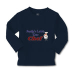 Baby Clothes Daddy's Little Sous Chef Cooking Dad Father's Day Cotton - Cute Rascals