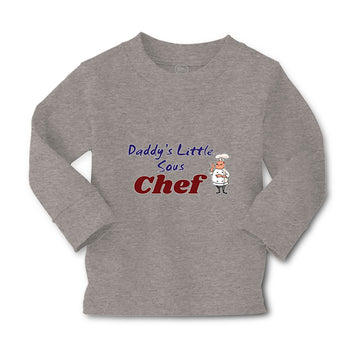 Baby Clothes Daddy's Little Sous Chef Cooking Dad Father's Day Cotton