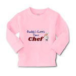 Baby Clothes Daddy's Little Sous Chef Cooking Dad Father's Day Cotton - Cute Rascals