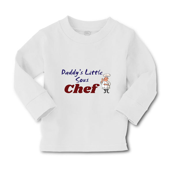 Baby Clothes Daddy's Little Sous Chef Cooking Dad Father's Day Cotton - Cute Rascals