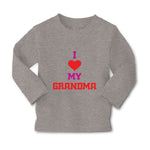Baby Clothes I Heart My Grandma Love Grandmother Grandma Boy & Girl Clothes - Cute Rascals