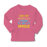 Baby Clothes I Get My Muscles from My Uncle A Family & Friends Uncle Cotton - Cute Rascals