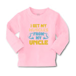Baby Clothes I Get My Muscles from My Uncle A Family & Friends Uncle Cotton - Cute Rascals