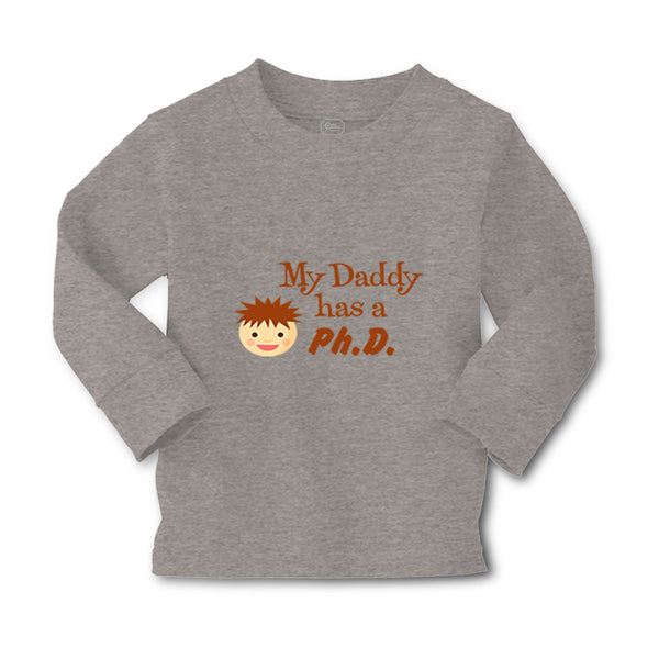 Baby Clothes My Daddy Has A Phd Scientist Doctor Dad Father's Day Cotton - Cute Rascals