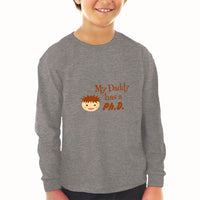 Baby Clothes My Daddy Has A Phd Scientist Doctor Dad Father's Day Cotton - Cute Rascals