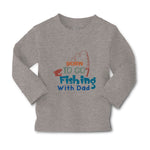 Baby Clothes Born to Go Fishing with Dad Fisherman Dad Father's Day Cotton - Cute Rascals