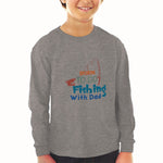 Baby Clothes Born to Go Fishing with Dad Fisherman Dad Father's Day Cotton - Cute Rascals