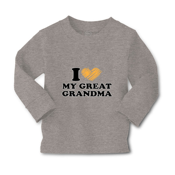 Baby Clothes I Love My Great Grandma Grandparents A Boy & Girl Clothes Cotton - Cute Rascals