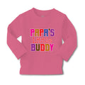 Baby Clothes Papa's Little Buddy Grandpa Grandfather Boy & Girl Clothes Cotton