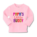 Baby Clothes Papa's Little Buddy Grandpa Grandfather Boy & Girl Clothes Cotton