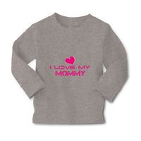 Baby Clothes I Love My Mommy Mom Mothers B Boy & Girl Clothes Cotton - Cute Rascals