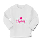 Baby Clothes I Love My Mommy Mom Mothers B Boy & Girl Clothes Cotton - Cute Rascals