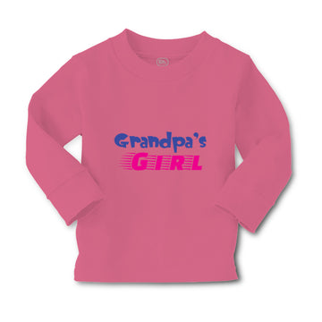 Baby Clothes Grandpa's Girl Grandpa Grandfather Boy & Girl Clothes Cotton