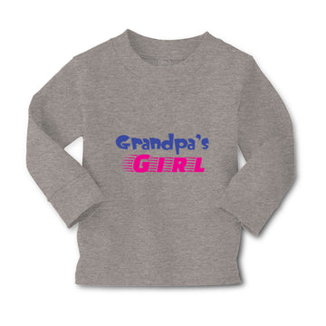Baby Clothes Grandpa's Girl Grandpa Grandfather Boy & Girl Clothes Cotton