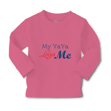 Baby Clothes My Yaya Loves Me Grandmother Grandma Boy & Girl Clothes Cotton