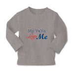 Baby Clothes My Yaya Loves Me Grandmother Grandma Boy & Girl Clothes Cotton - Cute Rascals