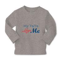 Baby Clothes My Yaya Loves Me Grandmother Grandma Boy & Girl Clothes Cotton - Cute Rascals
