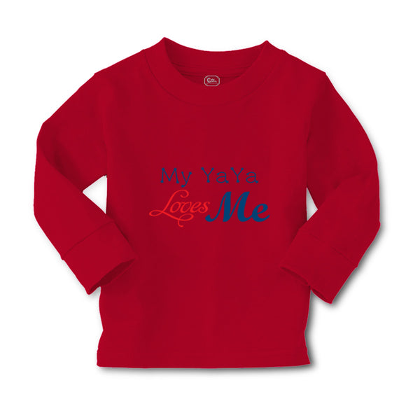 Baby Clothes My Yaya Loves Me Grandmother Grandma Boy & Girl Clothes Cotton - Cute Rascals