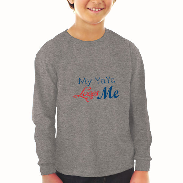 Baby Clothes My Yaya Loves Me Grandmother Grandma Boy & Girl Clothes Cotton - Cute Rascals