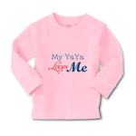 Baby Clothes My Yaya Loves Me Grandmother Grandma Boy & Girl Clothes Cotton - Cute Rascals