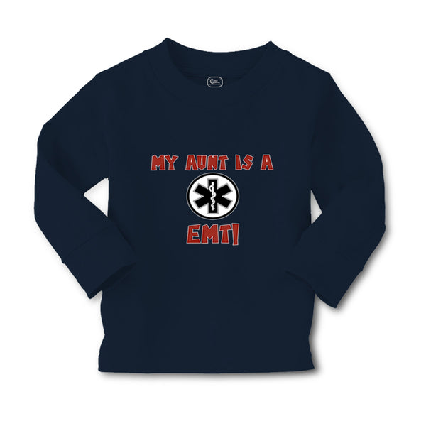 Baby Clothes My Aunt Is A Emt! Paramedic Boy & Girl Clothes Cotton - Cute Rascals