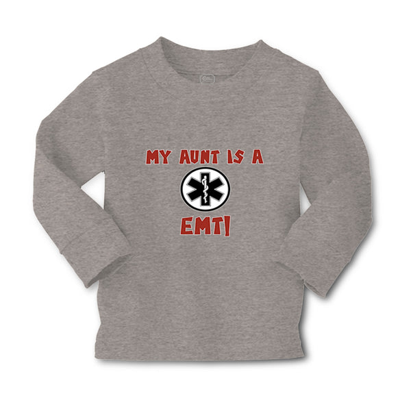 Baby Clothes My Aunt Is A Emt! Paramedic Boy & Girl Clothes Cotton - Cute Rascals