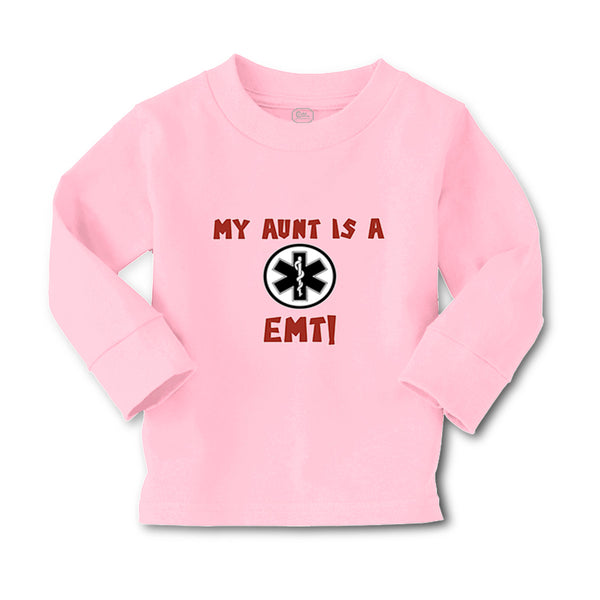 Baby Clothes My Aunt Is A Emt! Paramedic Boy & Girl Clothes Cotton - Cute Rascals