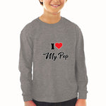 Baby Clothes I Love My Pop Dad Father's Day Boy & Girl Clothes Cotton - Cute Rascals