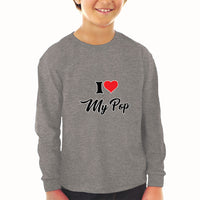 Baby Clothes I Love My Pop Dad Father's Day Boy & Girl Clothes Cotton - Cute Rascals
