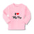 Baby Clothes I Love My Pop Dad Father's Day Boy & Girl Clothes Cotton - Cute Rascals