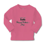 Baby Clothes I Love You Daddy Happy Father's Day Dad Father's Day Cotton - Cute Rascals