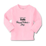 Baby Clothes I Love You Daddy Happy Father's Day Dad Father's Day Cotton - Cute Rascals