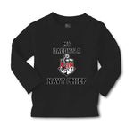 Baby Clothes My Daddy's A Navy Chief Dad Father's Day Boy & Girl Clothes Cotton - Cute Rascals