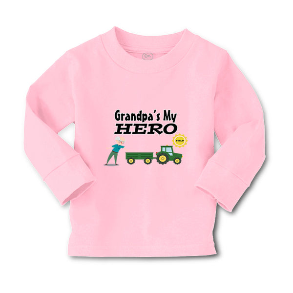 Baby Clothes Grandpa's My Hero Grandpa Grandfather Boy & Girl Clothes Cotton - Cute Rascals