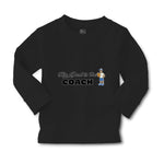 Baby Clothes My Dad Is The Coach Dad Father's Day Boy & Girl Clothes Cotton - Cute Rascals