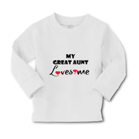 Baby Clothes My Great Aunt Loves Me Boy & Girl Clothes Cotton - Cute Rascals