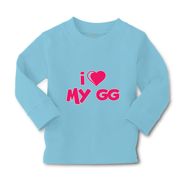 Baby Clothes I Heart My Gg Grandma Grandmother Boy & Girl Clothes Cotton - Cute Rascals