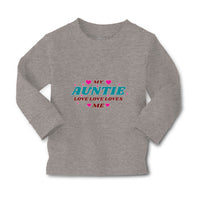 Baby Clothes My Auntie Loves Me Aunt Funny Style B Boy & Girl Clothes Cotton - Cute Rascals