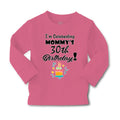 Baby Clothes I'M Celebrating My Mommy's 30Th Birthday Mom Mothers Cotton