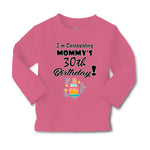 Baby Clothes I'M Celebrating My Mommy's 30Th Birthday Mom Mothers Cotton - Cute Rascals